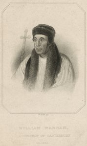 Portrait de William Warham - English School