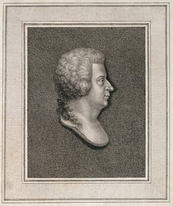 Portrait de Wolfgang Amadeus Mozart (1756-91), publié en 1814