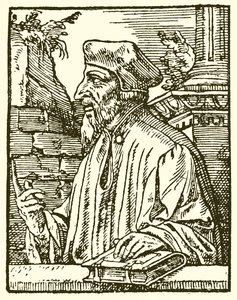 Portrait de Wycliffe - English School