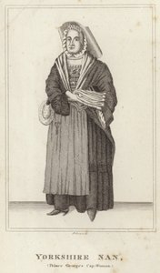 Portrait de Yorkshire Nan - English School