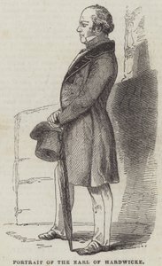Portrait du comte de Hardwicke - English School