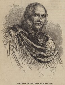 Portrait du roi de Hanovre - English School