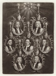 Portrait des sept évêques