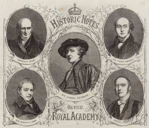 Portraits des présidents de la Royal Academy - English School