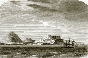 Baie de la poste, île Charles ou Floriana - English School