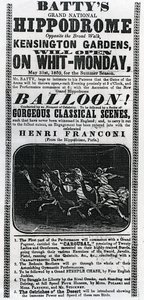Affiche publicitaire pour 