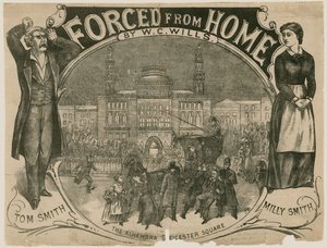Affiche pour Forced from Home par W C Wills, l