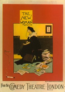 Affiche pour The New Woman de Sydney Grundy au Comedy Theatre
