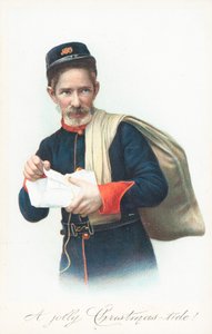 Facteur avec un sac - English School