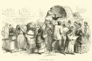 Vendeurs de volaille à Paris, octobre 1870 - English School
