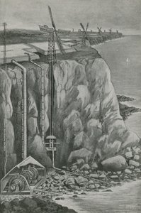 Puissance éolienne élevée de la mer - English School