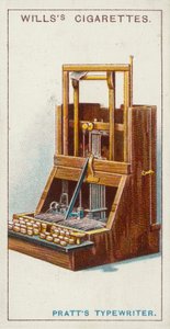 Machine à écrire de Pratt