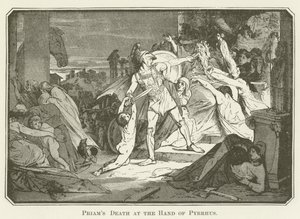 La Mort de Priam par Pyrrhus - English School