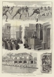 Prince Albert Victor au Trinity College, Cambridge - English School