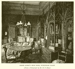 Salle de Musique du Prince Albert, Palais de Buckingham - English School