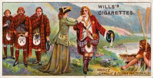 Prince Charlie et Flora Macdonald - English School