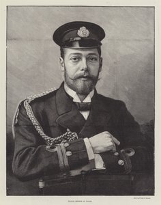 Prince George de Galles (gravure) - English School