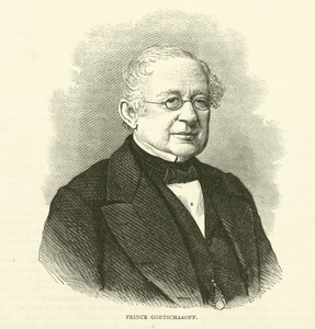 Prince Gortschakoff, novembre 1870