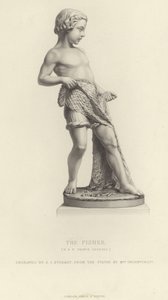Le prince Léopold en tant que pêcheur - English School