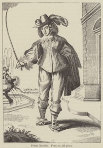 Prince Maurice (gravure) - English School