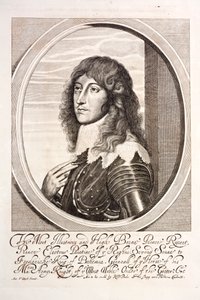 Prince Rupert du Rhin, soldat allemand qui a combattu du côté royaliste pendant la guerre civile anglaise - English School