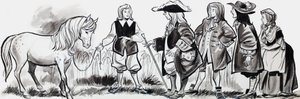 Prince et cheval