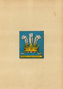 Blason du Prince de Galles - English School