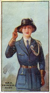 Princesse Mary, présidente des Girl Guides, 1923