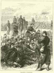 Prisonniers à Belleville, mai 1871 - English School