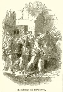 Prisonniers à Newgate - English School