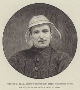 Soldat D Dear, Corps des volontaires de fusiliers d