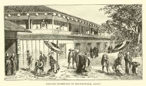 Promenade privée à Sin-Yosiwara, Japon - English School