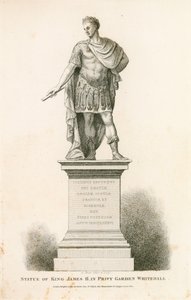 Jardin Privé de Westminster, Statue du roi Jacques II - English School