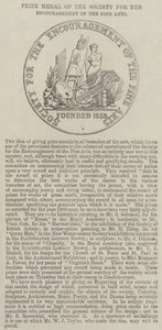 Médaille de prix de la Société pour l