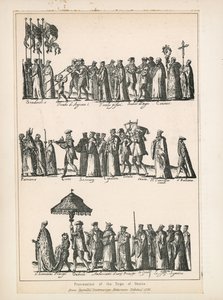 Procession du doge de Venise - English School