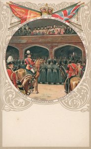 Proclamation du roi Édouard VII au palais de St James, 24 janvier 1901 - English School