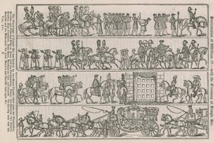 Proclamation de Guillaume IV - avec la Cérémonie à Temple Bar - English School