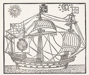 Prognostication éternelle, par L. & T. Digges, imprimée par T. Marshe, Londres, 1576 - English School