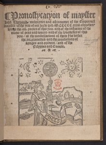 Pronostycacyon de mayster John Thybault