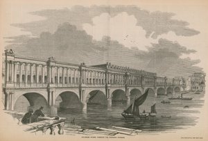 Propositions de modifications du pont de Waterloo - English School
