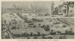 Nouveau parc proposé pour Vauxhall et Lambeth - English School