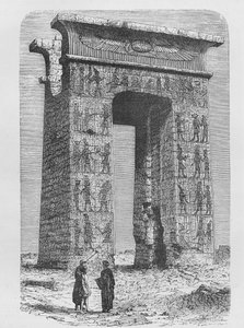 Propylône à Karnak - English School