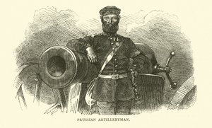 Artilleur prussien, septembre 1870 - English School