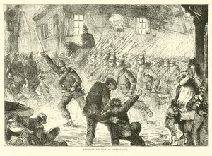 Avancée prussienne à Gravelotte, août 1870 - English School