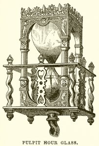 Sablier de chaire - English School