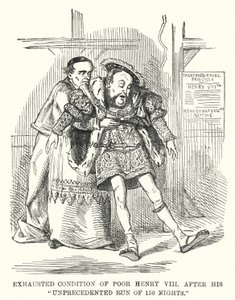 État Épuisé du Pauvre Henri VIII Après sa Course Inédite de 150 Nuits - English School