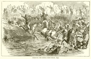 Poursuite des rebelles de Delhi, 1857