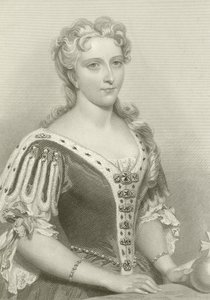 Reine Caroline, épouse du roi George II - English School