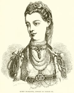 Reine Charlotte, épouse de George III - English School