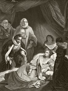 Reine Élisabeth I sur son lit de mort, de 